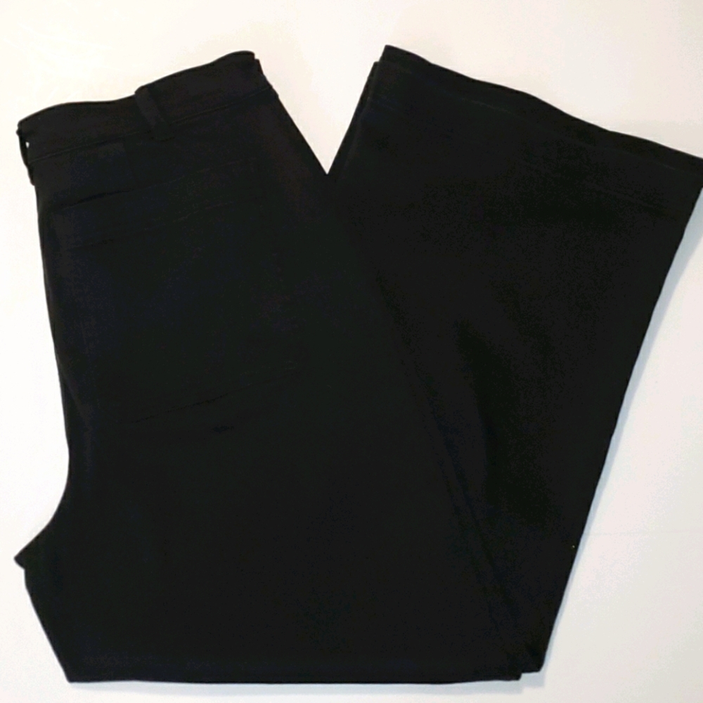 EVERLANE Wide Leg Cropped High rise Jeans size 14